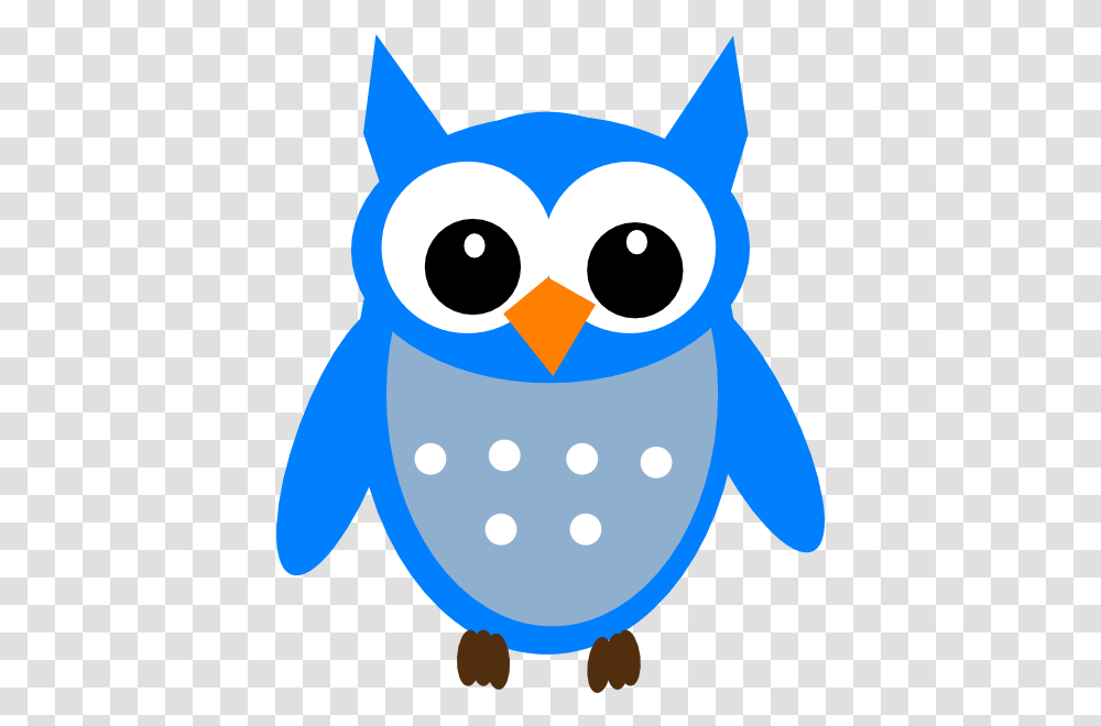 Cute Owl Halloween Clipart Panda Free Clipart Blue Owl Clipart, Animal, Bird, Penguin, Graphics Transparent Png