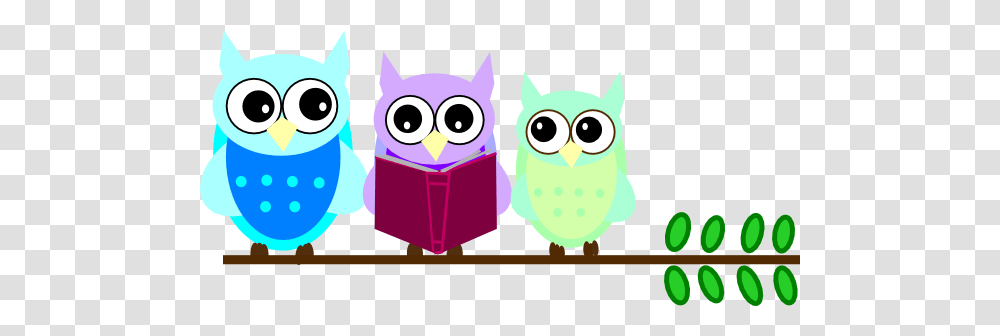 Cute Owl With Books Public Domwin Clip Art Owl Family Reading, Bird, Animal, Doodle, Drawing Transparent Png