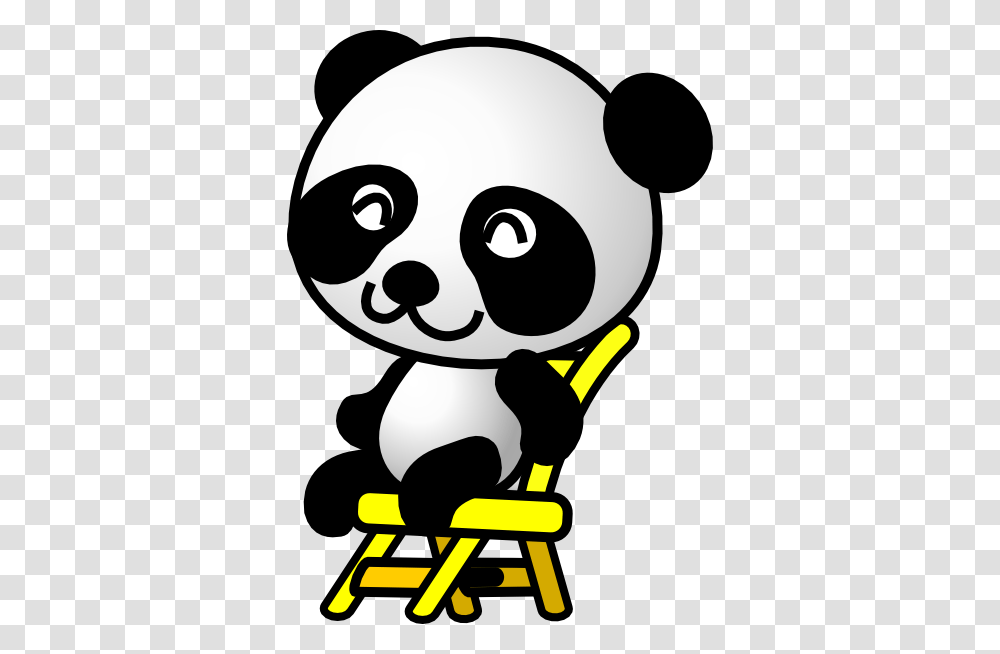 Cute Panda Bear Clipart, Stencil, Photography, Label Transparent Png