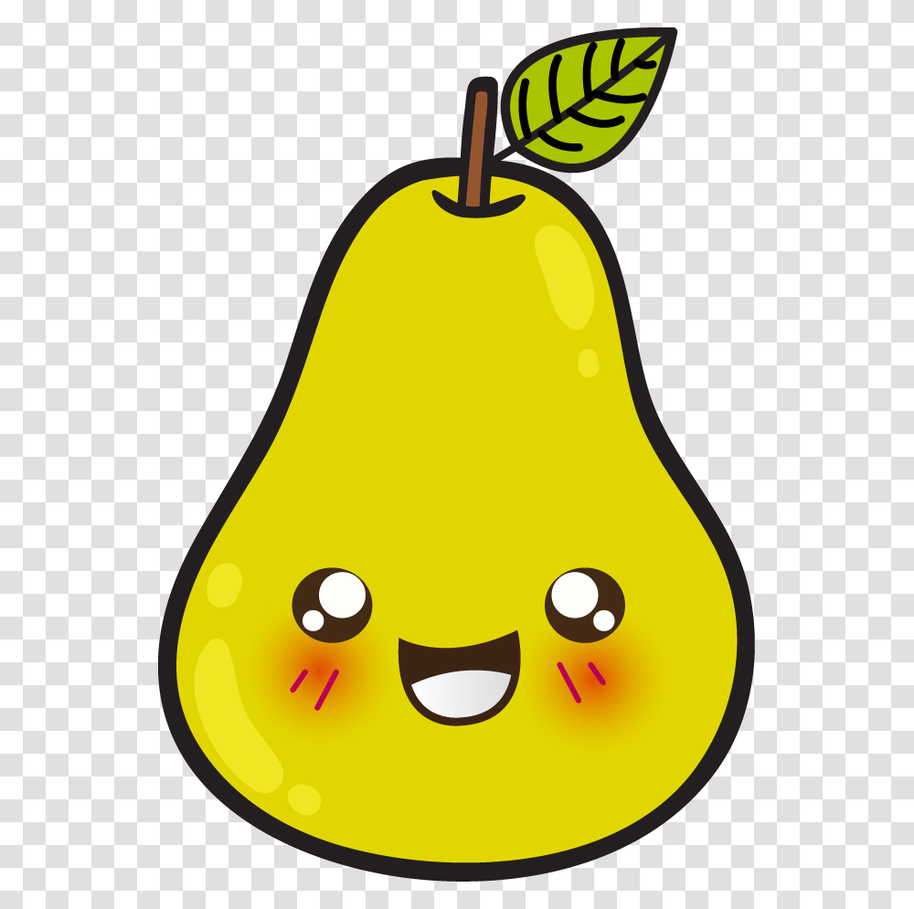 Cute Pear Clipart Cute In Cute Clip Art And Art, Plant, Fruit, Food Transparent Png
