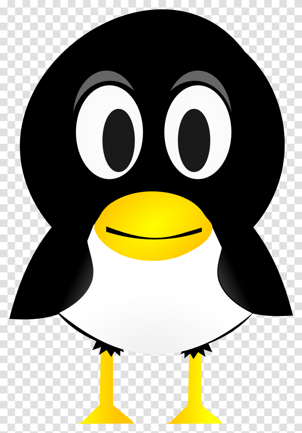 Cute Penguin Bird Linux Icon Free Image Linux Tux Cute, Lamp, Animal, Angry Birds Transparent Png