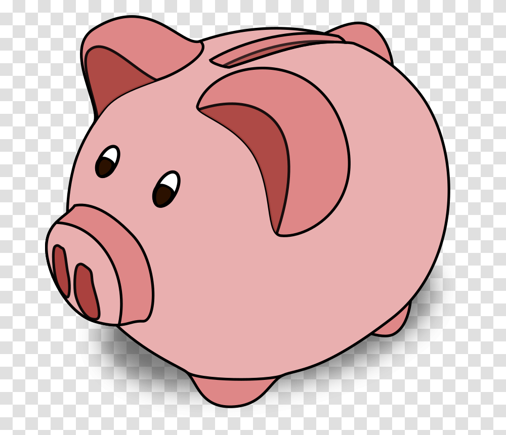 Cute Pig Face Clip Art Free Clipart Images, Piggy Bank Transparent Png
