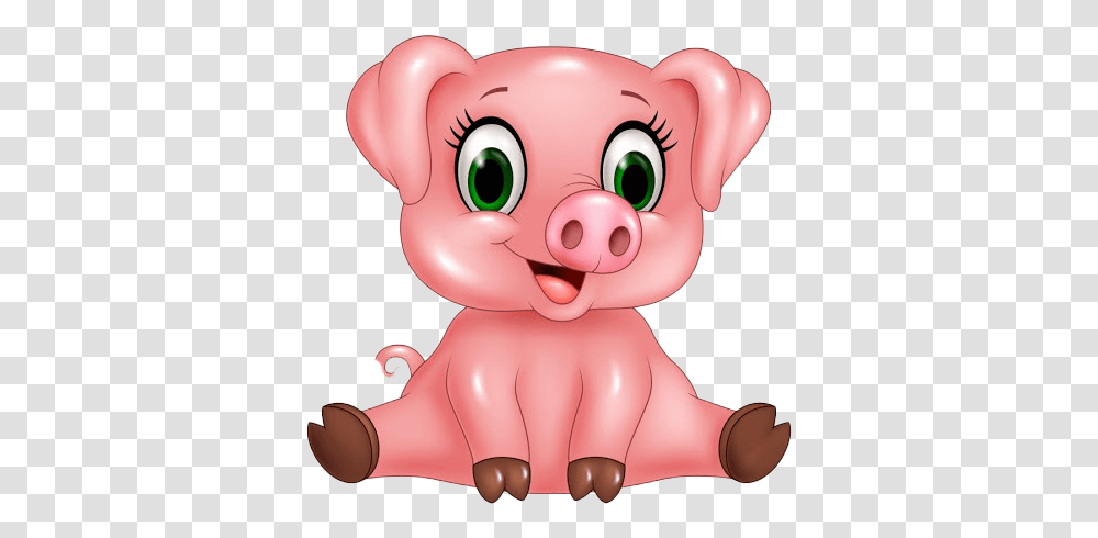 Cute Pig Image Cute Cartoon Pig, Toy, Head, Mammal, Animal Transparent Png