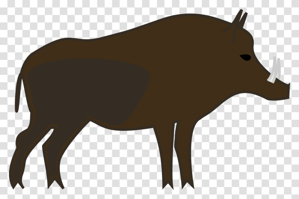 Cute Pig Wild Boar Clipart No Background, Mammal, Animal, Wildlife, Axe Transparent Png