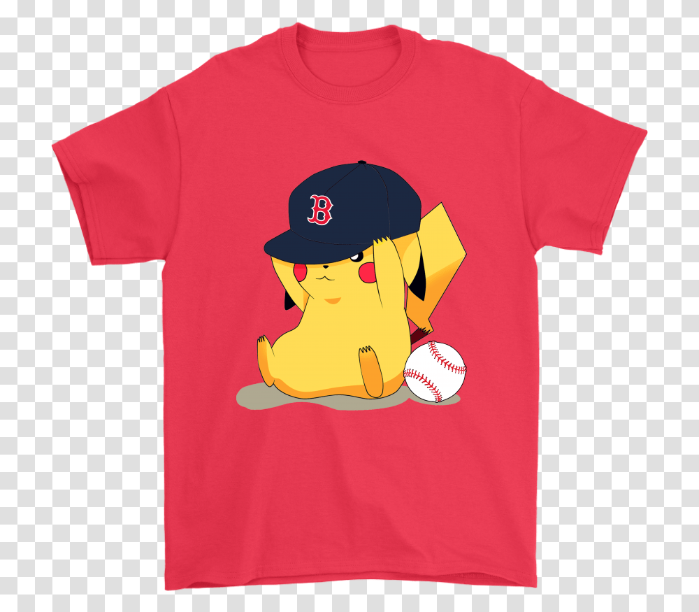 Cute Pikachu Boston Red Sox Baseball Sports Shirts Never Received My Hogwarts Letter, Clothing, Apparel, T-Shirt, Baseball Cap Transparent Png