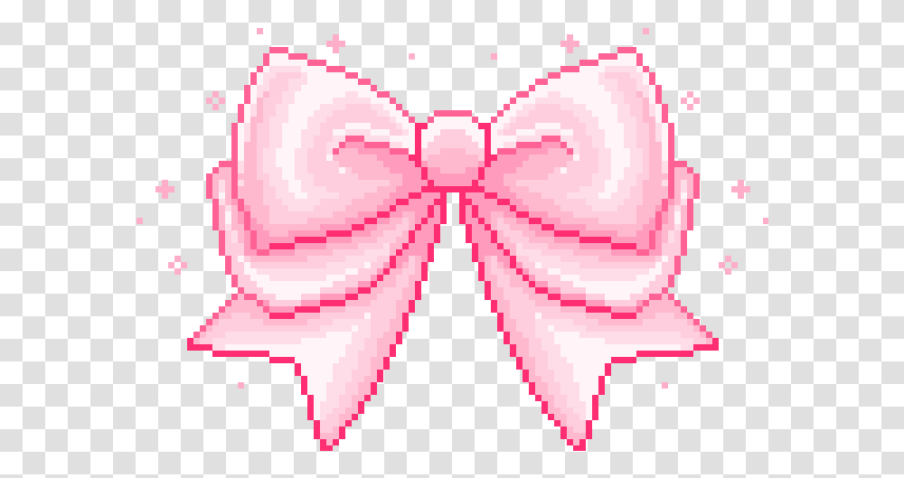 Cute Pink Bow Aesthetic Soft Kawaii Cute Pink Pixel Gif, Tie, Accessories, Accessory, Necktie Transparent Png