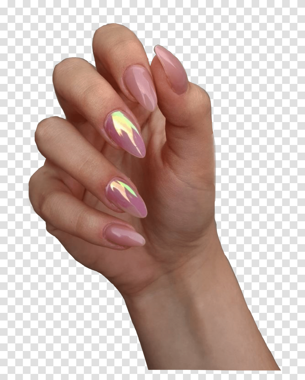 Cute Pink Nails Niche Meme Opi Less Is Norse, Person, Human, Manicure, Hand Transparent Png
