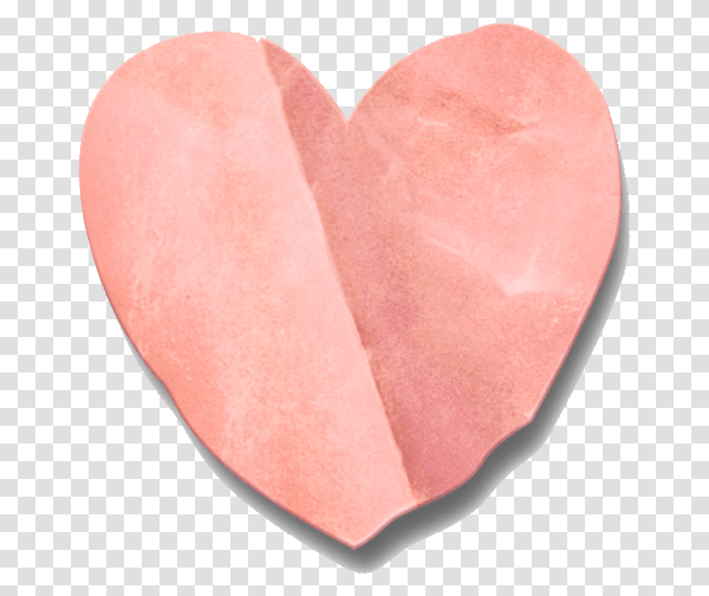 Cute Pink Paper Heart Heartpink Paperhearts Kawaii Paper Heart Sticker, Mineral, Crystal, Mouth, Lip Transparent Png