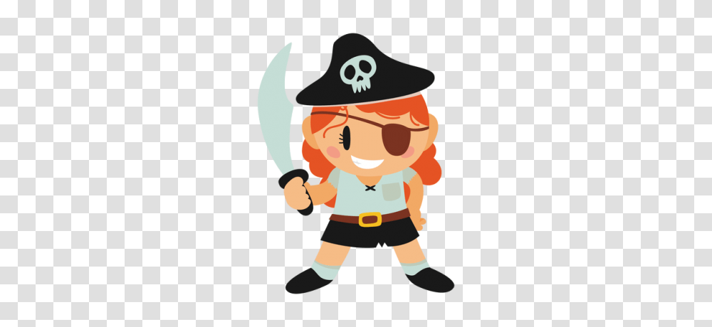 Cute Pirate Clip Art Icon, Person, Human, Military Uniform, Costume Transparent Png