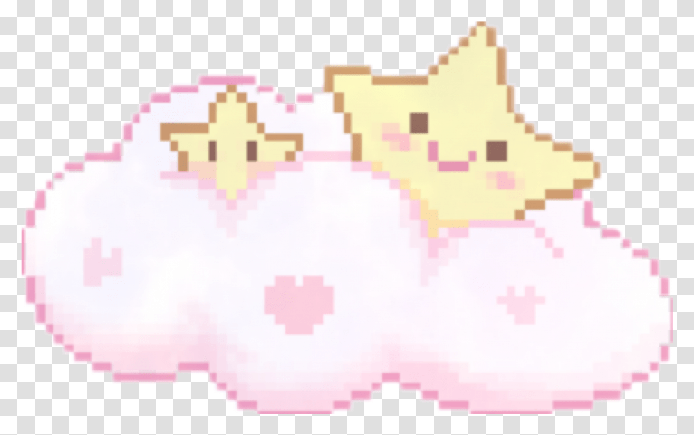 Cute Pixel Cloud Cute Pastel Cloud, Sweets, Food, Graphics, Art Transparent Png