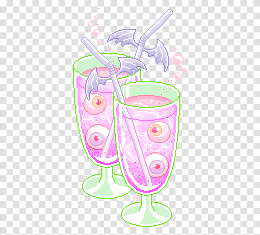 Cute Pixel Pixel Halloween, Beverage, Drink, Juice, Purple Transparent Png