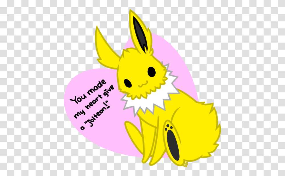 Cute Pokemon Valentine Jolteon Clipart Download Cartoon, Food, Egg, Sweets, Confectionery Transparent Png