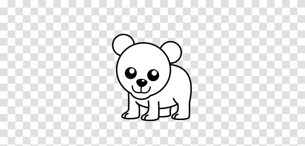 Cute Polar Bear Cartoon Clipart Free Download Best Pictures, Mammal, Animal, Logo Transparent Png