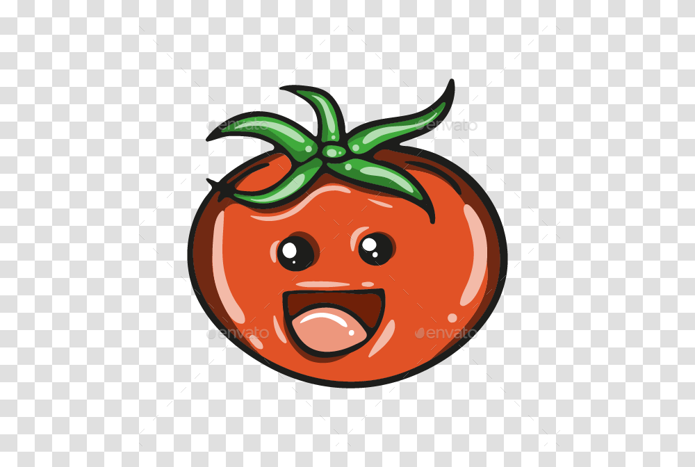 Cute Potato Cute Tomato Cartoon, Plant, Vegetable, Food, Photography Transparent Png