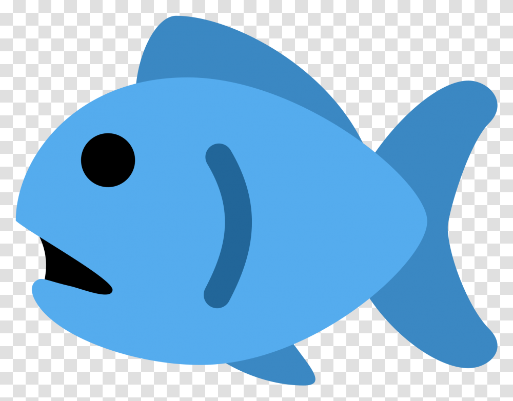 Cute Puffer Fish Clipart Fish Emoji Twitter, Animal, Sea Life, Surgeonfish Transparent Png
