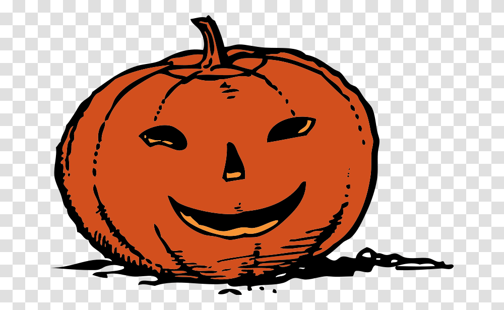 Cute Pumpkin Clip Art, Plant, Vegetable, Food, Halloween Transparent Png