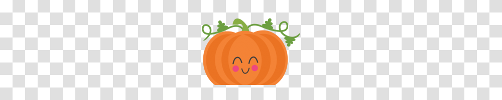 Cute Pumpkin Clipart Cute Pumpkin Clip Art, Plant, Vegetable, Food, Produce Transparent Png