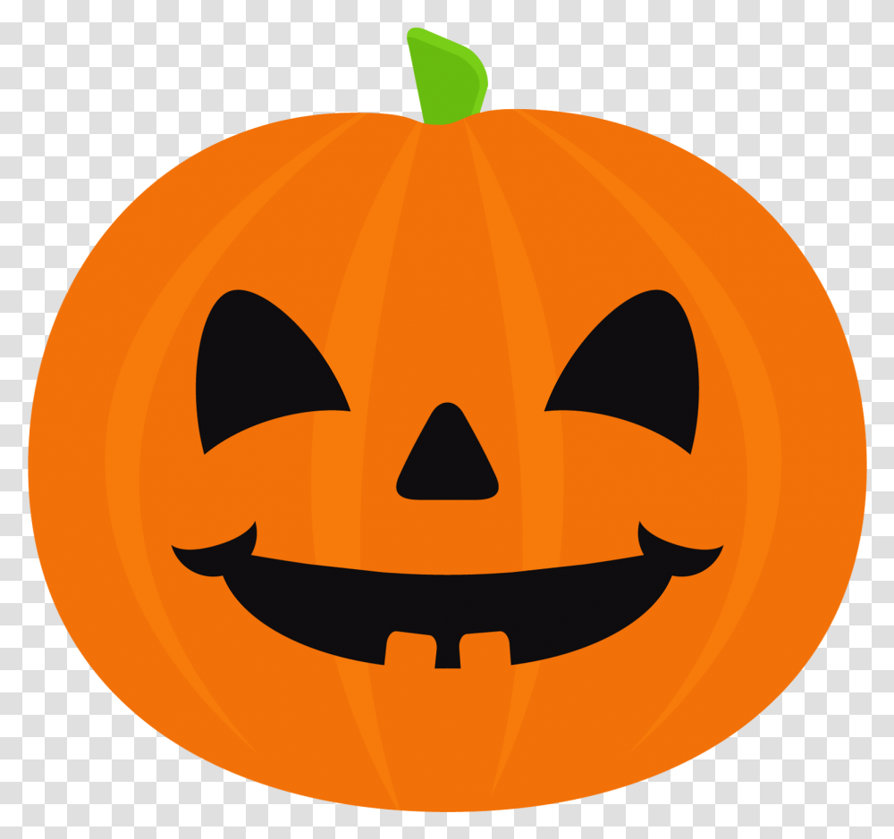 Cute Pumpkin Pumpkin Clip Art, Vegetable, Plant, Food, Halloween Transparent Png