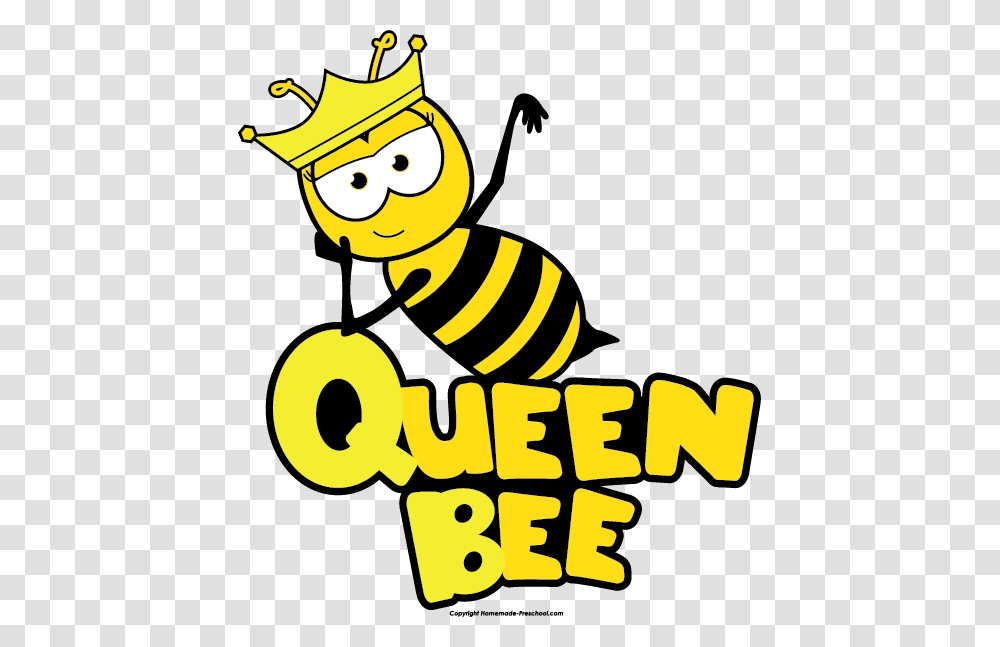 Cute Queen Clipart, Honey Bee, Insect, Invertebrate, Animal Transparent Png