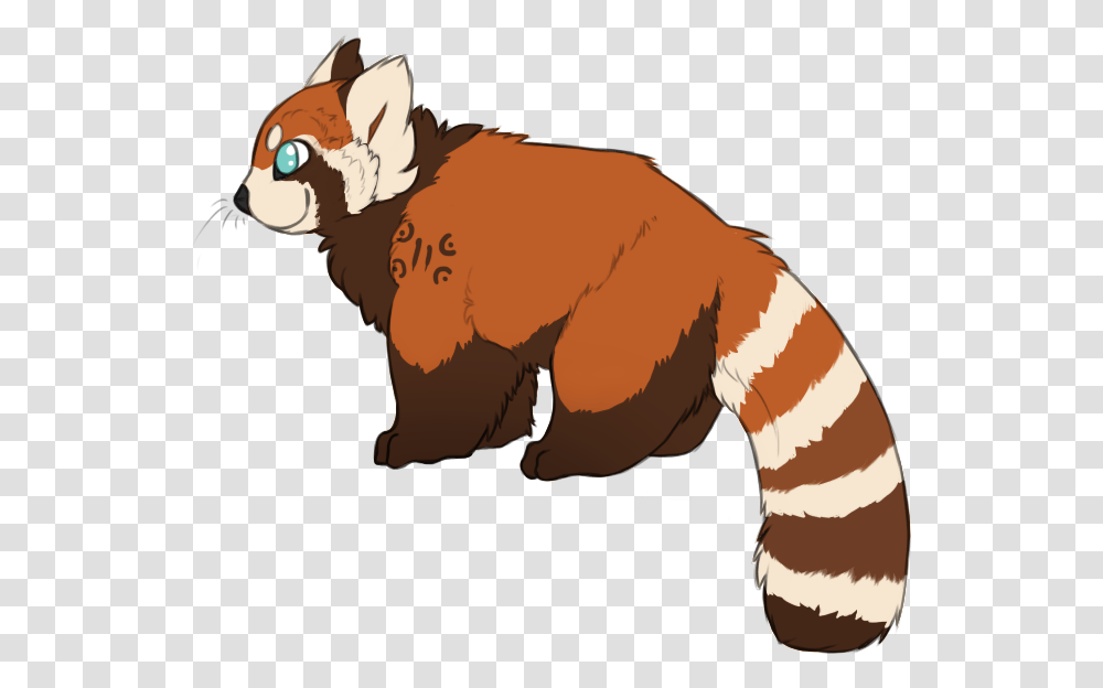 Cute Red Panda Illustration Red Panda Tail Drawing, Animal, Mammal, Wildlife, Lesser Panda Transparent Png