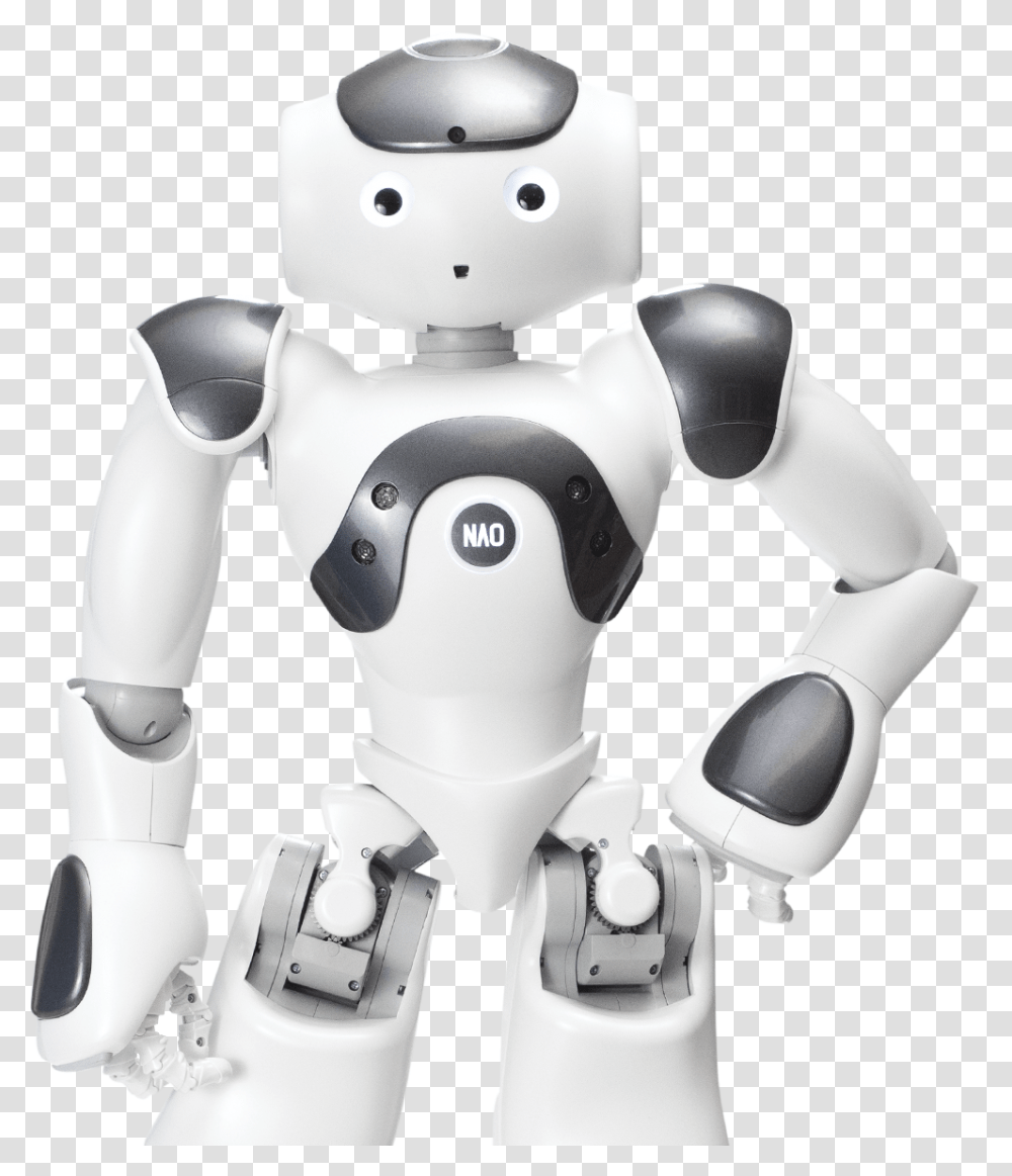 Cute Robot Robot Humanoide Nao, Snowman, Winter, Outdoors, Nature Transparent Png