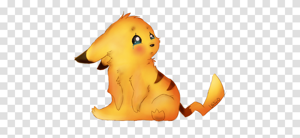 Cute Sad Pikachu Cartoon, Toy, Animal, Mammal, Pet Transparent Png