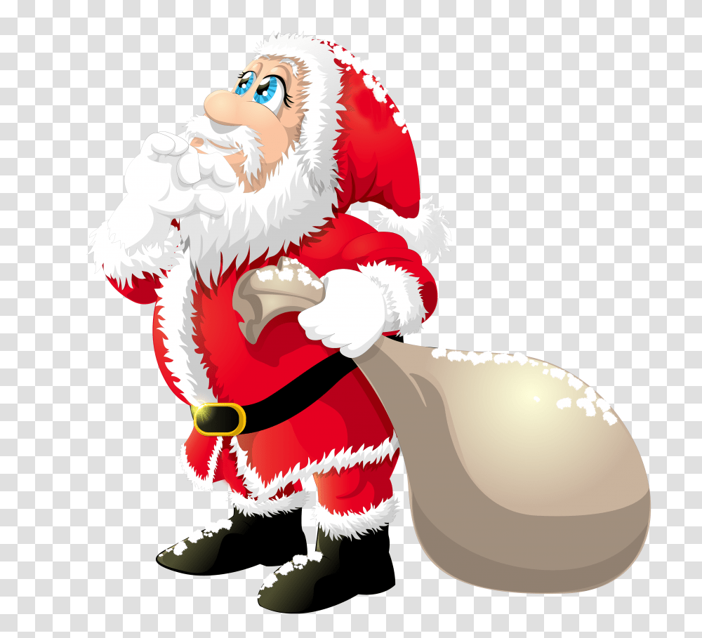Cute Santa Claus, Costume, Elf Transparent Png