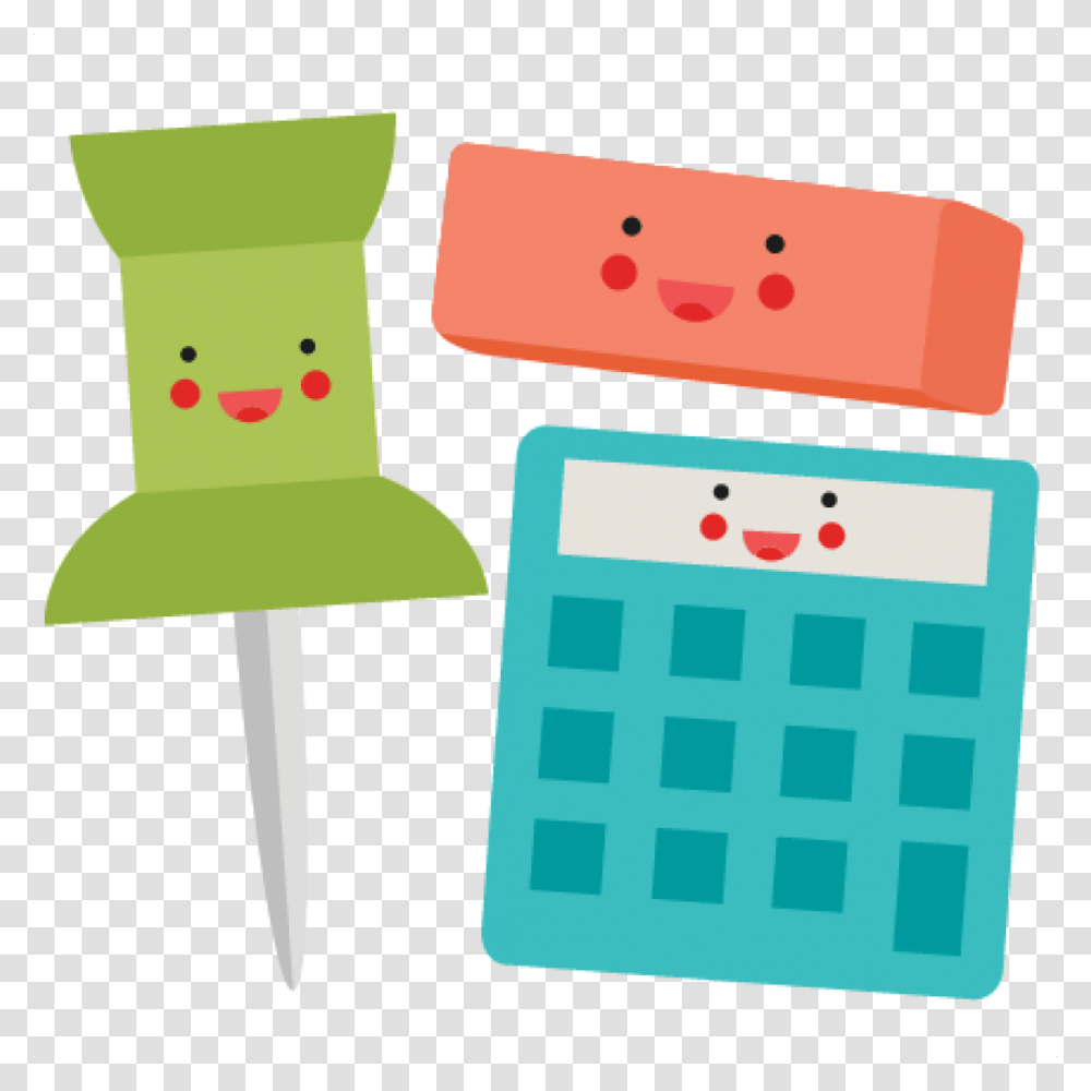 Cute School Clipart Free Clipart Download, Calculator, Electronics, Ice Pop Transparent Png