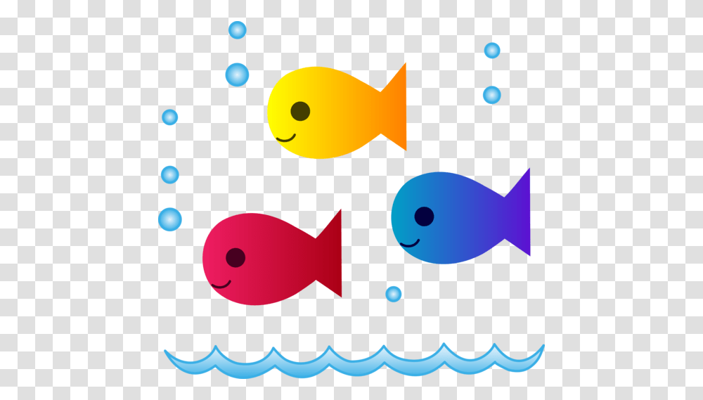 Cute School Of Fish Swimming, Animal, Goldfish, Sea Life Transparent Png