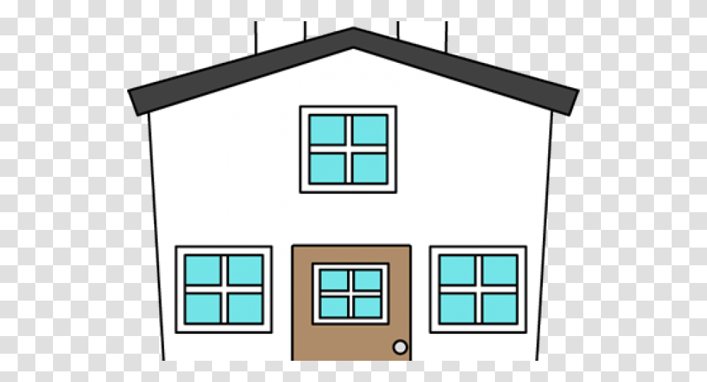 Cute Schoolhouse Clipart, Housing, Building, Window, Picture Window Transparent Png