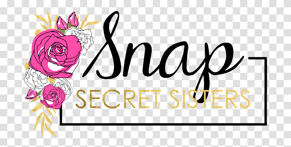 Cute Secret Sister Gift Ideas, Alphabet, Rose Transparent Png