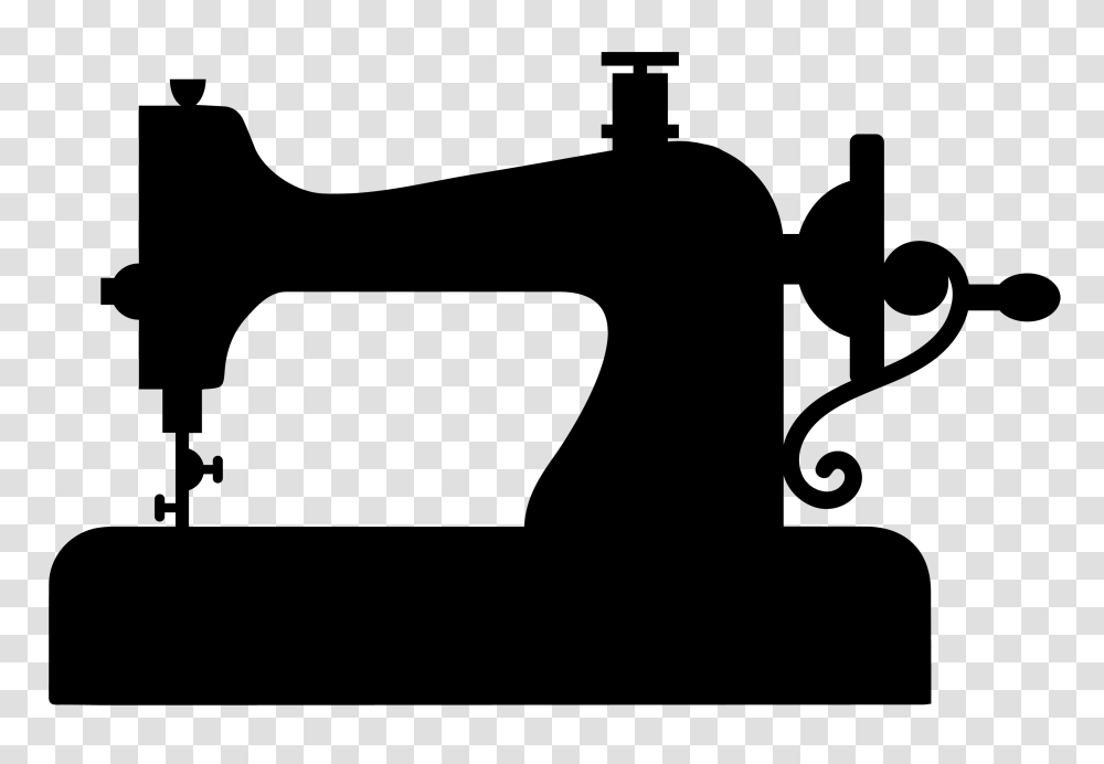 Cute Sewing Machine Clip Art Loadtve, White, Cross Transparent Png