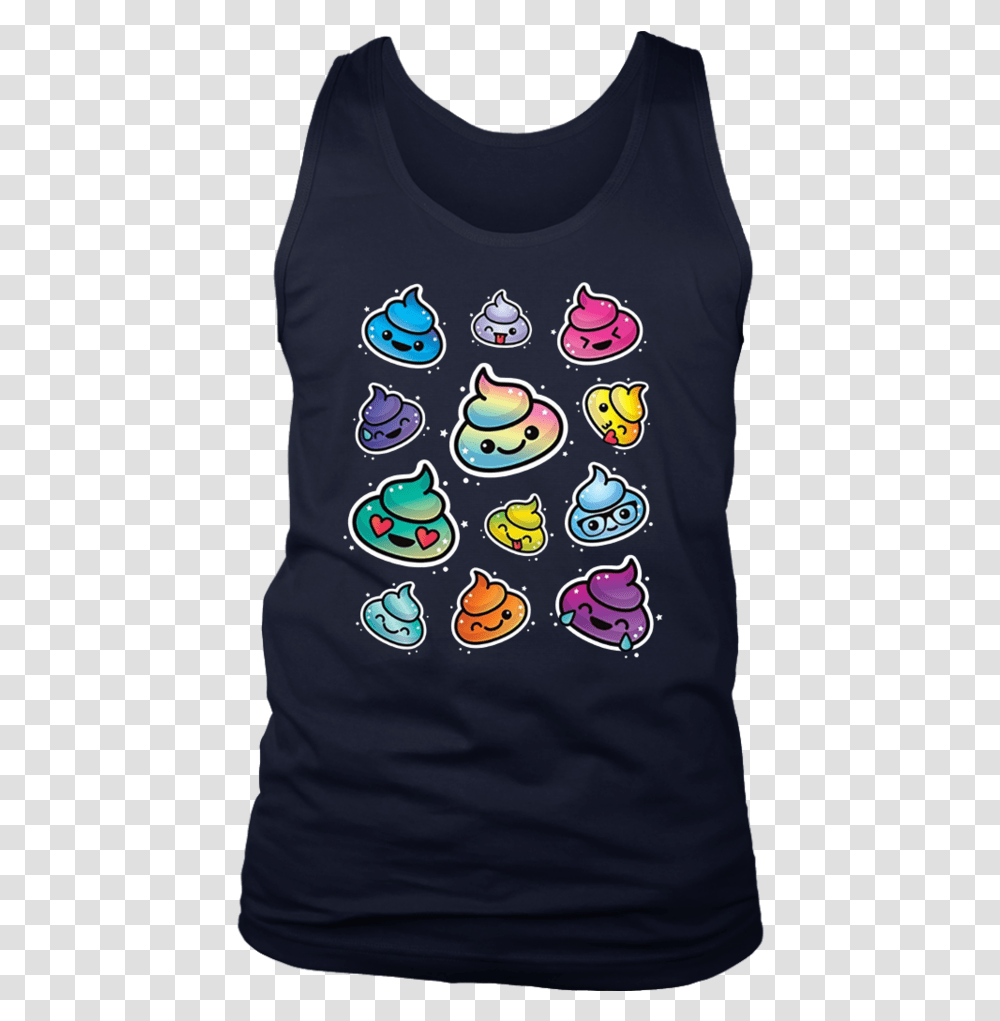 Cute Sleeping Rainbow Poop Emoji Zzz T Shirt Pokemon Training Shirts, Clothing, Apparel, Cushion, Pillow Transparent Png