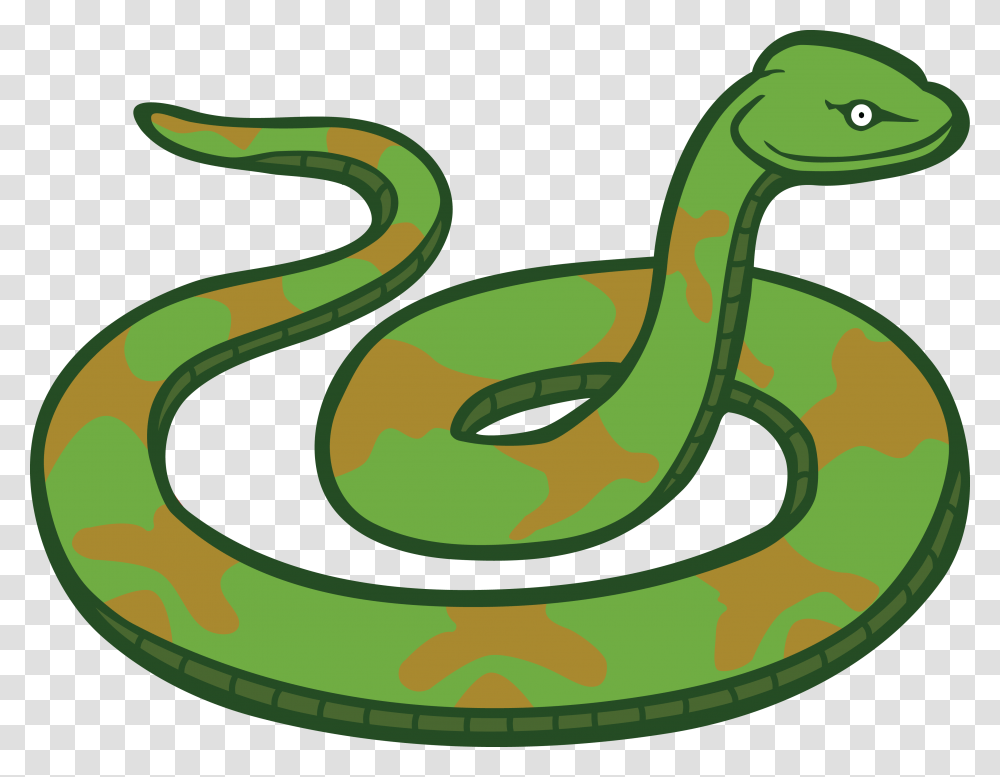 Cute Snake Clip Art Free Download Huge Freebie Download, Animal, Reptile, Green Snake, Cobra Transparent Png