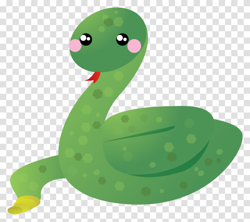 Cute Snake Clipart Cute Snake Clipart, Animal, Reptile, Green, Toy Transparent Png