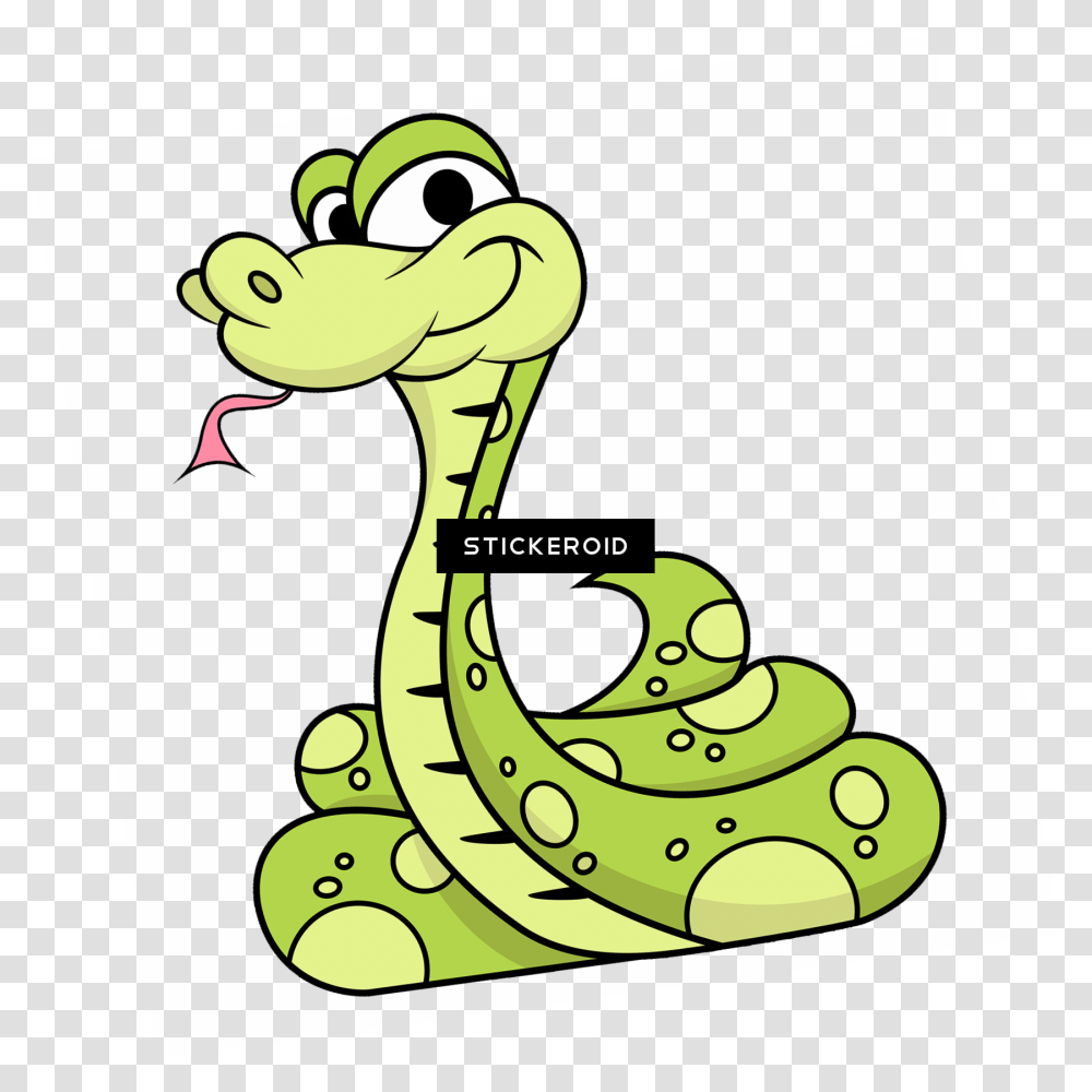 Cute Snake Pic, Number Transparent Png