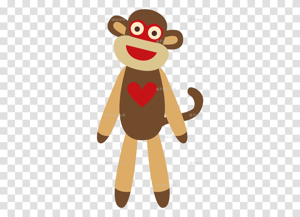 Cute Sock Monkey Wallpaper, Toy, Doll, Sack, Bag Transparent Png