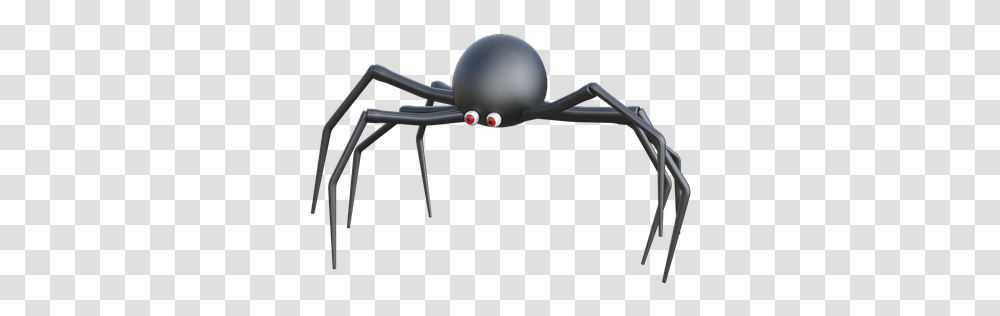 Cute Spider Black Climb Legs Nature Arachnid Black Widow, Animal, Invertebrate, Transportation, Aircraft Transparent Png