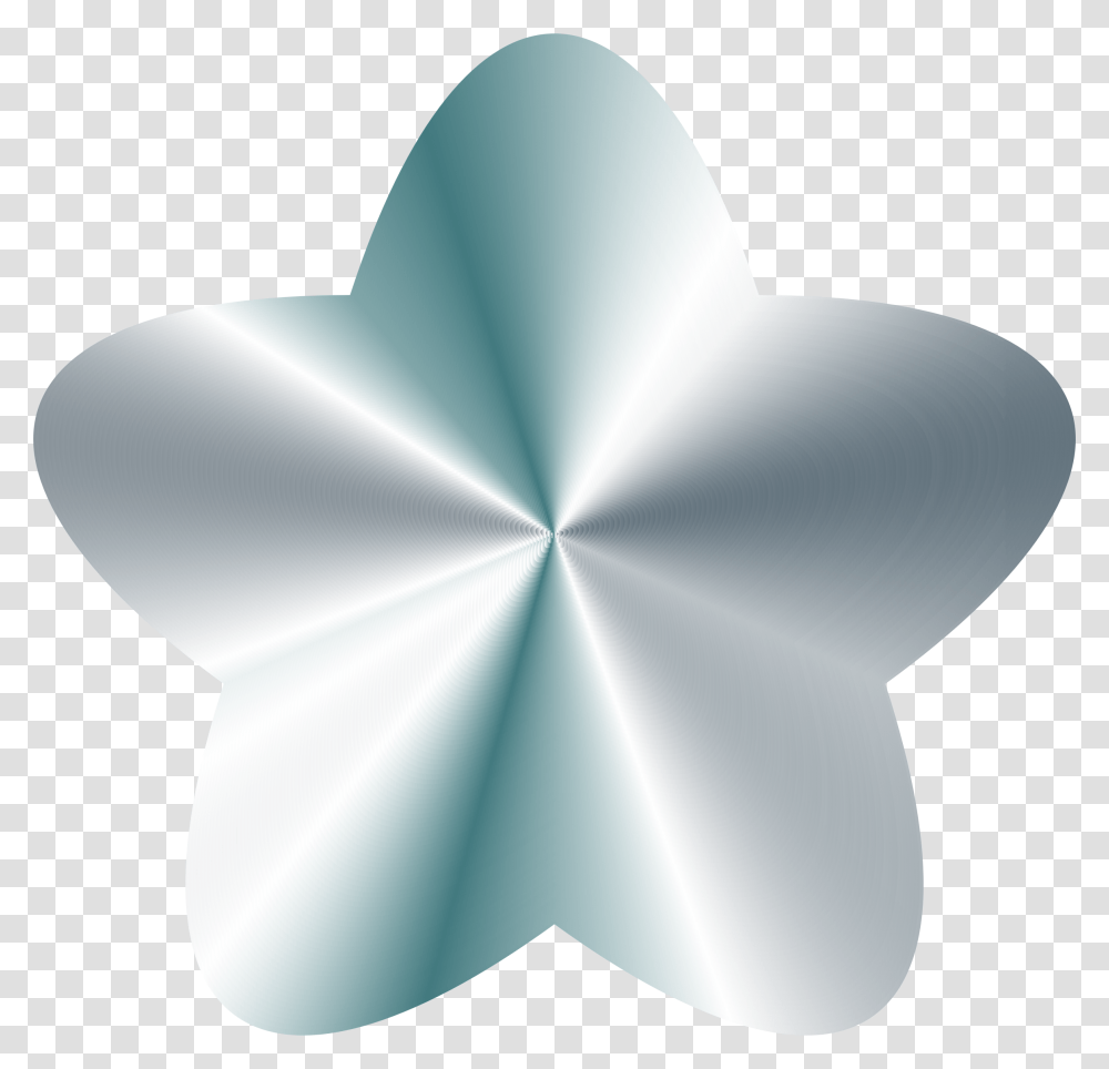 Cute Star Silver Heart, Lamp, Logo, Trademark Transparent Png