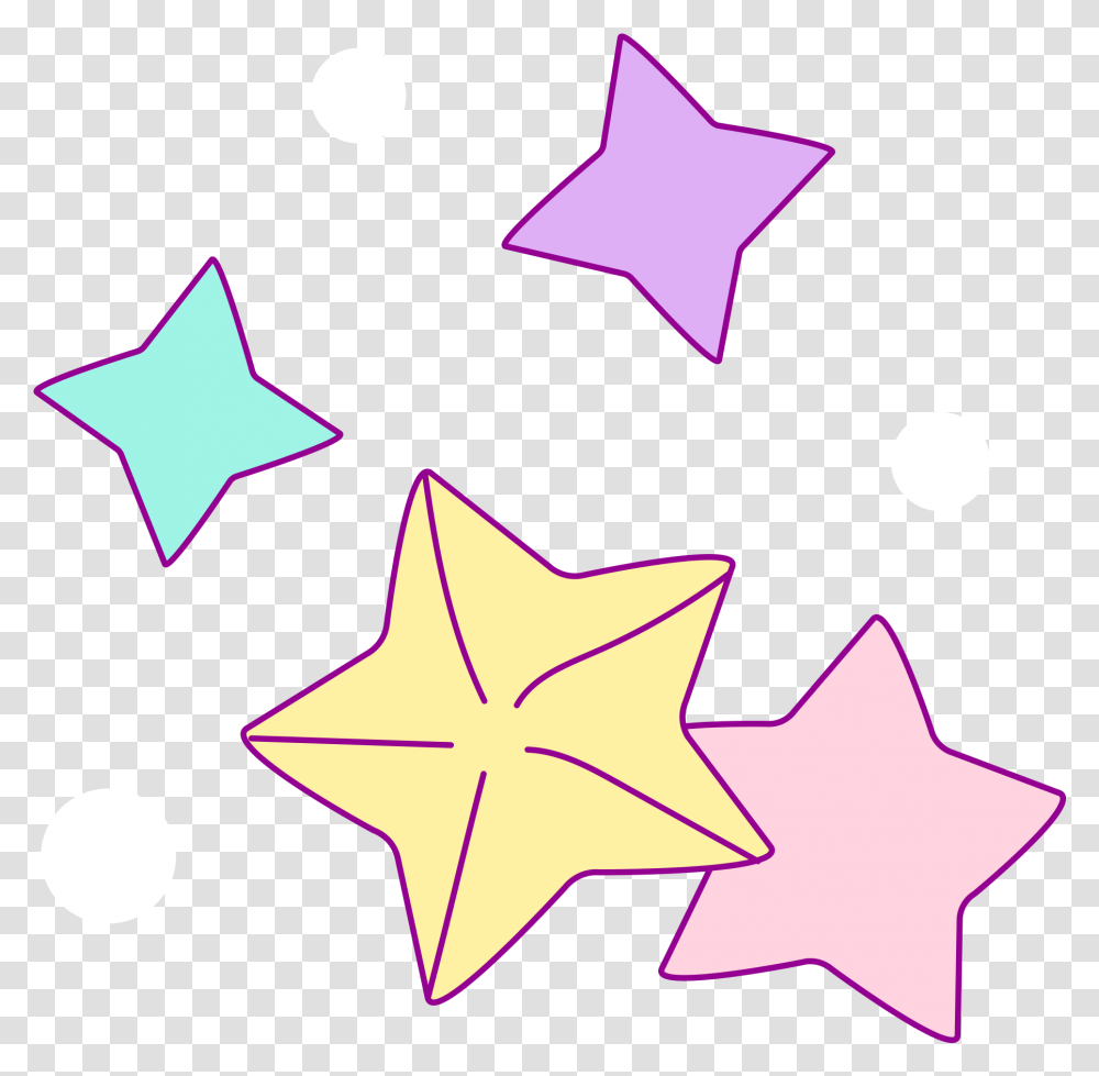 Cute Stars Cute Stars Download Stars Unicorn Star, Star Symbol, Confetti, Paper Transparent Png
