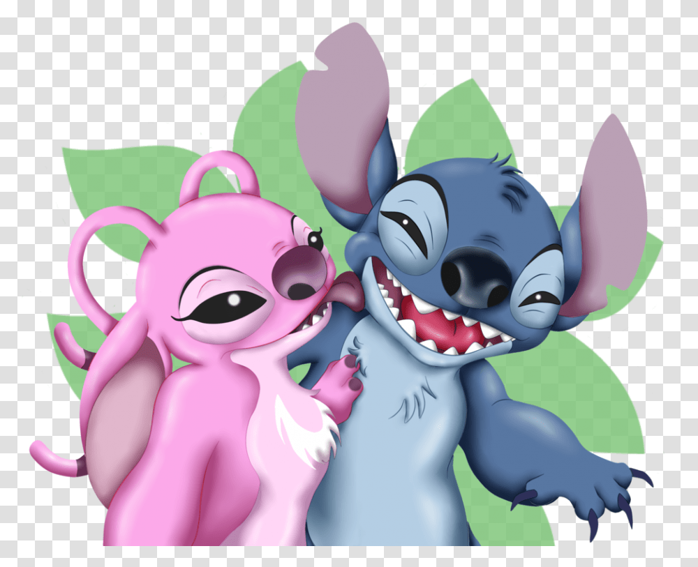Cute Stitch And Angel, Apparel Transparent Png