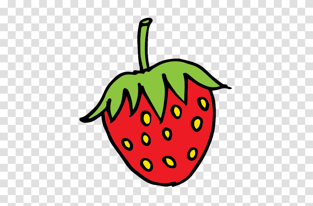 Cute Strawberry Clipart Nice Clip Art, Fruit, Plant, Food Transparent Png