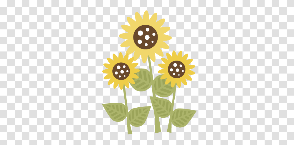 Cute Sunflower Clipart Cute Sunflower Clipart, Plant, Blossom, Daisy, Graphics Transparent Png