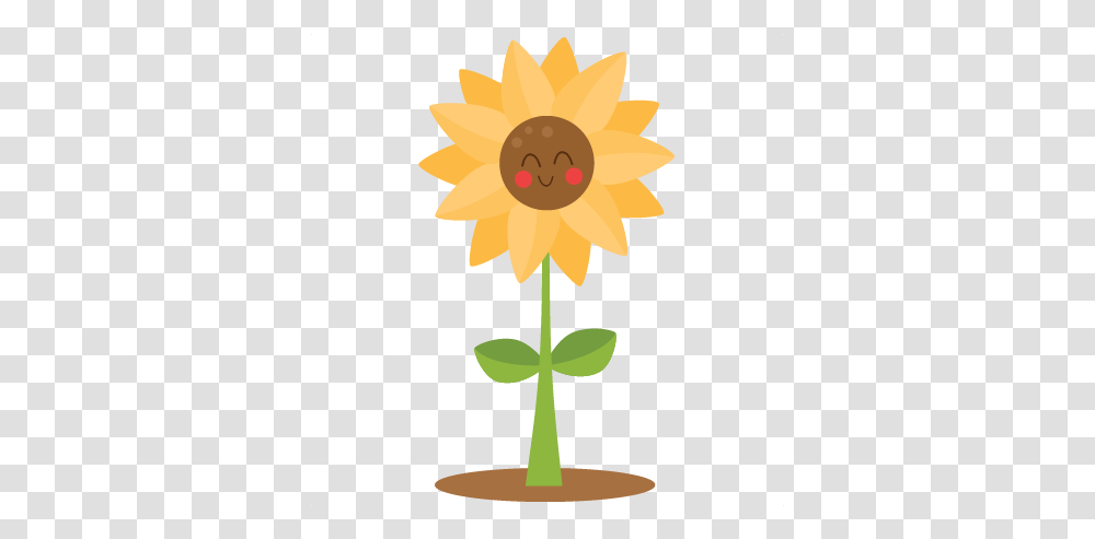 Cute Sunflower Svg Scrapbook Cut File Clipart Files For West Nile Delta Bp, Lamp, Plant, Blossom, Petal Transparent Png