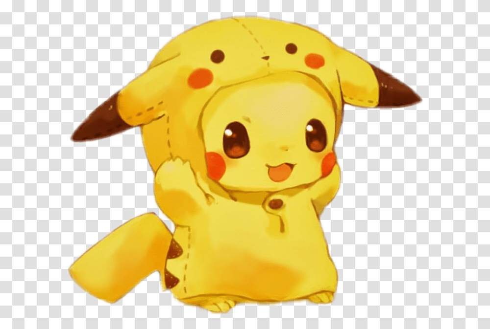 Cute Supercute Kawaii Kawaiicute Pikachu Aesthetic Anim Cute Kawaii Pikachu, Outdoors, Nature, Pillow, Cushion Transparent Png