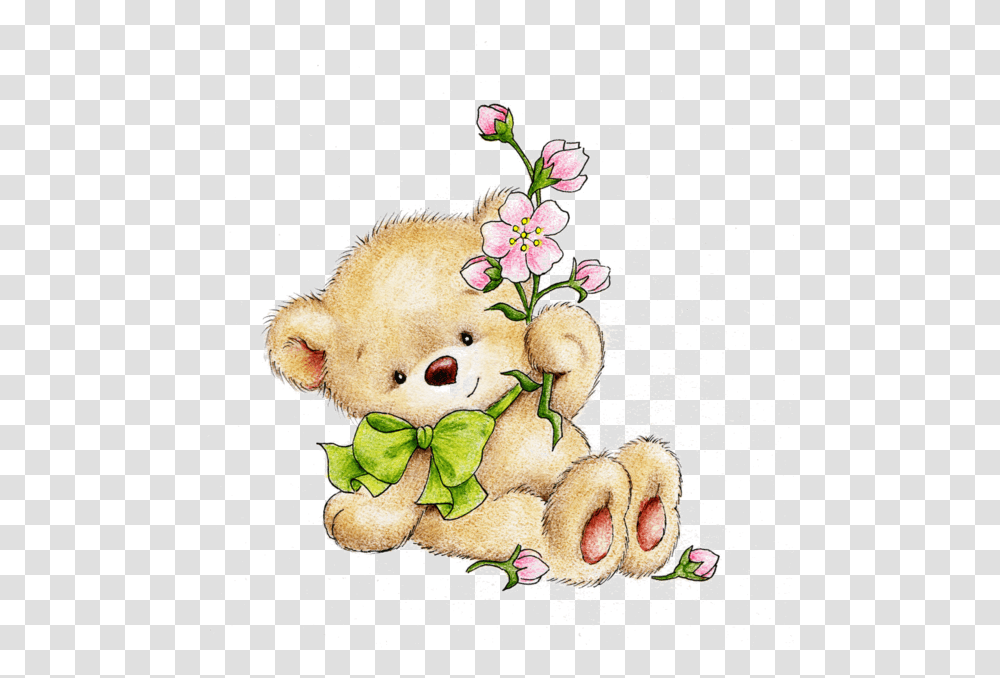 Cute Teddy Bear Clipart Cartoon Drawing Of Teddy Bear, Toy, Plant, Advertisement Transparent Png