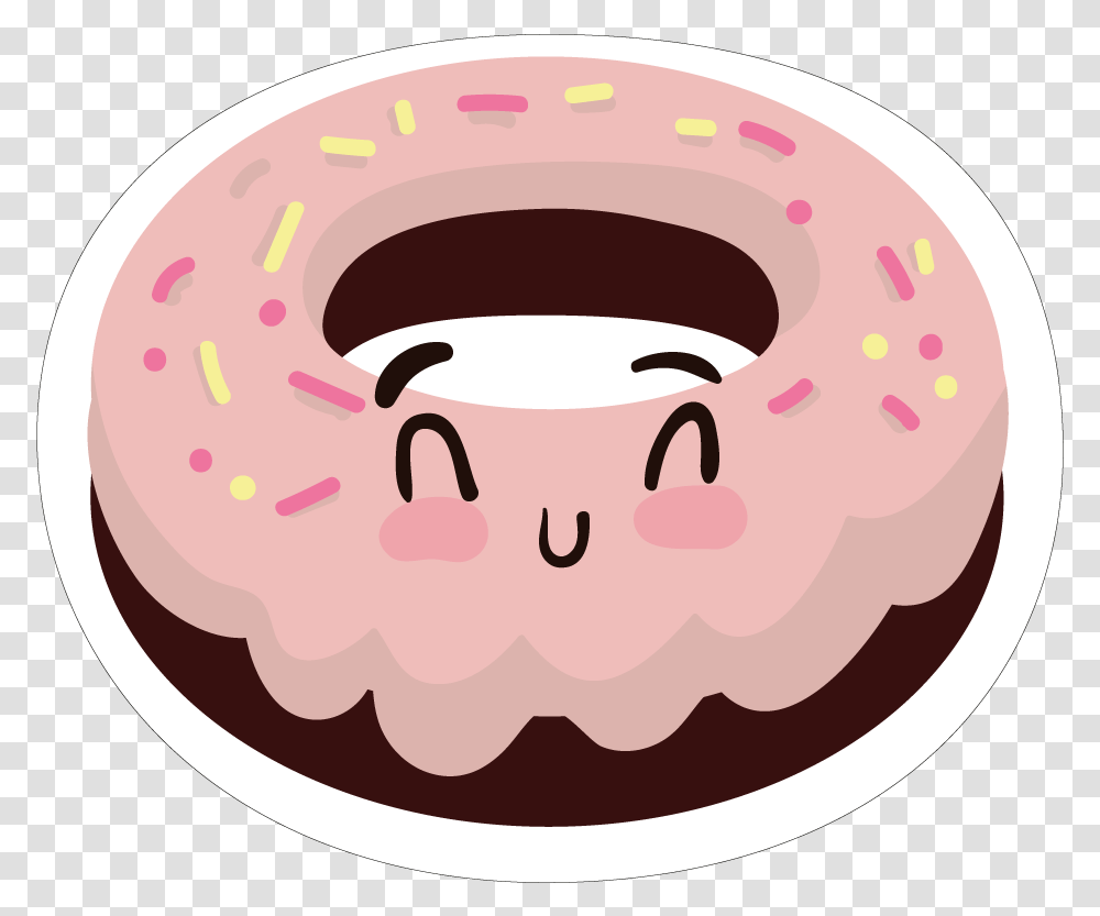 Cute Things, Pastry, Dessert, Food, Donut Transparent Png