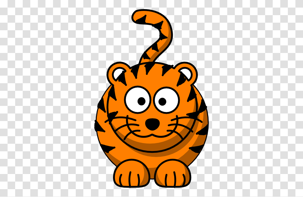 Cute Tiger Clip Art, Halloween, Pumpkin, Vegetable, Plant Transparent Png