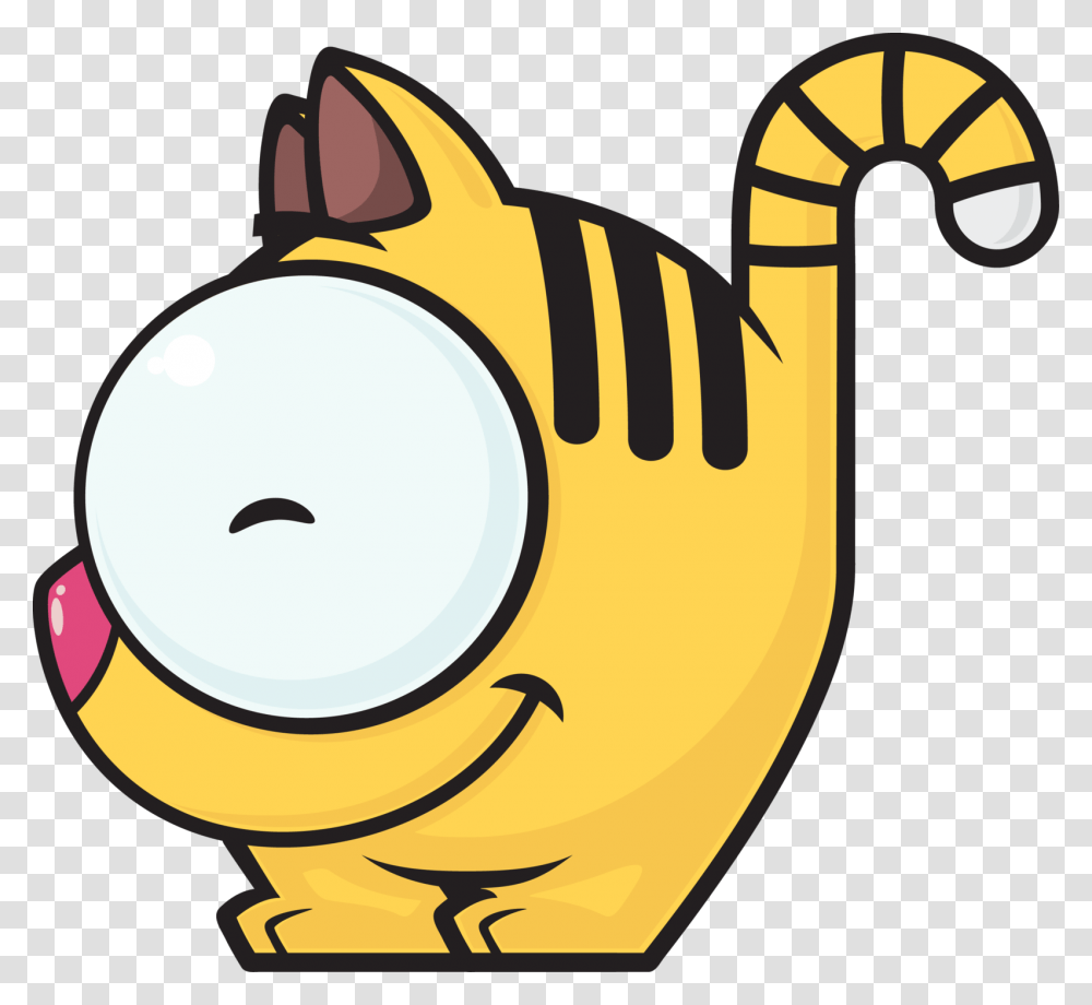 Cute Tiny Cat Mascot Cute Funny Cartoon Animals, Leisure Activities, Magnifying, Saxophone Transparent Png