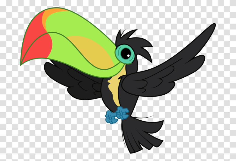 Cute Toucan Pencil And My Little Pony Bird, Animal, Vulture, Eagle, Condor Transparent Png
